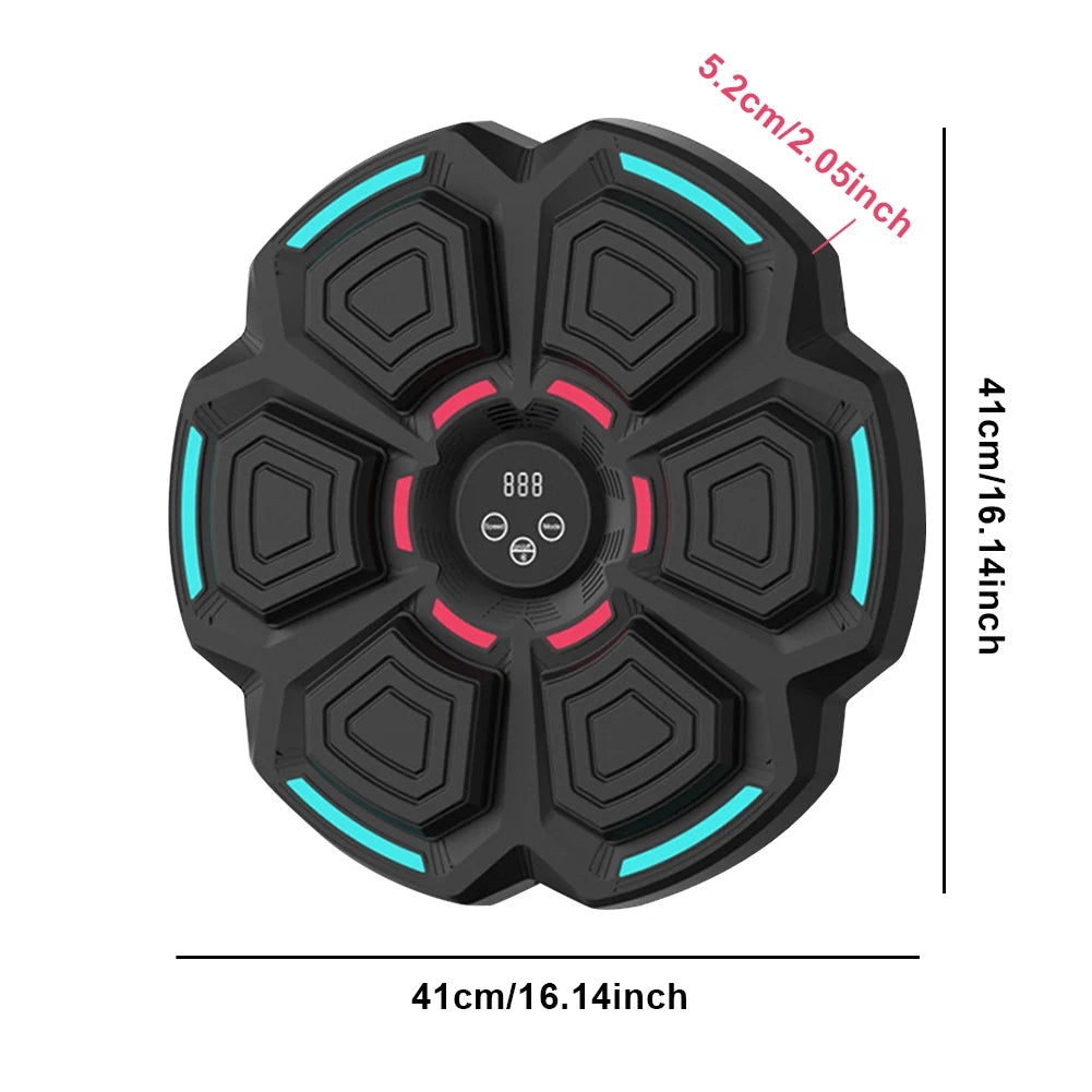 Smart Music Boxing Machine Boxing Training Wall Target Adult Children Sports Fitness Boxing Trainer Home Punching Equipment