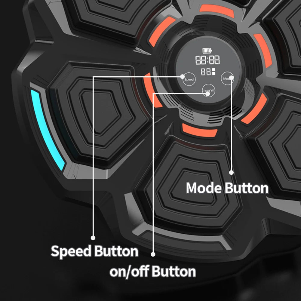 Smart Music Boxing Machine Boxing Training Wall Target Adult Children Sports Fitness Boxing Trainer Home Punching Equipment